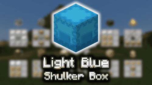Light Blue Shulker Box – Wiki Guide Thumbnail