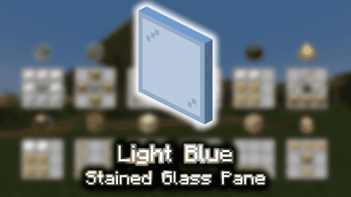 Light Blue Stained Glass Pane – Wiki Guide Thumbnail