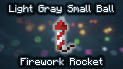 Light Gray Small Ball Firework Rocket – Wiki Guide Thumbnail