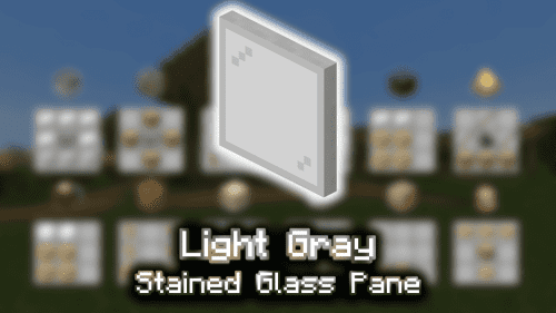 Light Gray Stained Glass Pane – Wiki Guide Thumbnail