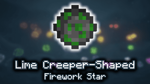 Lime Creeper-Shaped Firework Star – Wiki Guide Thumbnail