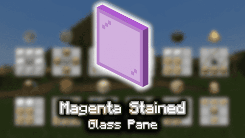 Magenta Stained Glass Pane – Wiki Guide Thumbnail