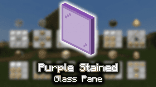 Purple Stained Glass Pane – Wiki Guide Thumbnail