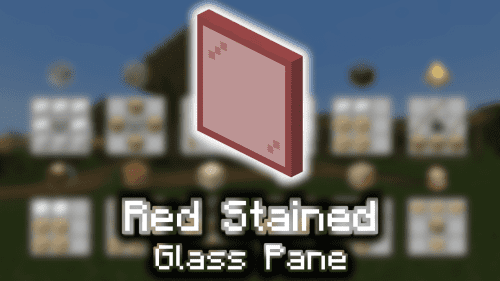 Red Stained Glass Pane – Wiki Guide Thumbnail