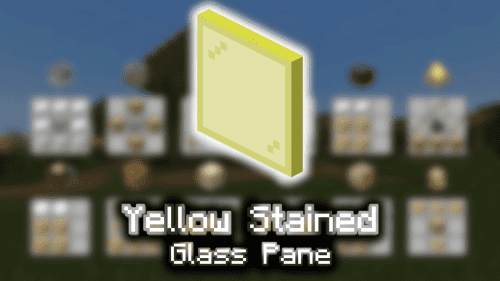 Yellow Stained Glass Pane – Wiki Guide Thumbnail