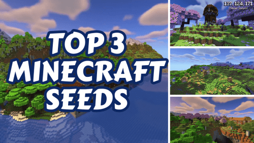 Top 3 Best New Seeds For Minecraft (1.20.6, 1.20.1) – Java/Bedrock Edition Thumbnail