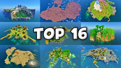Top 16 Best Survival Island Seeds For Minecraft (1.20.6, 1.20.1) – Java/Bedrock Edition Thumbnail