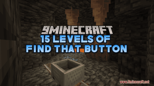 15 Levels of Find That Button Map (1.20.4, 1.19.4) – Multi-level Challenge Thumbnail