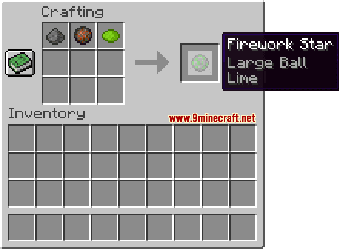 Lime Large Ball Firework Star - Wiki Guide 8