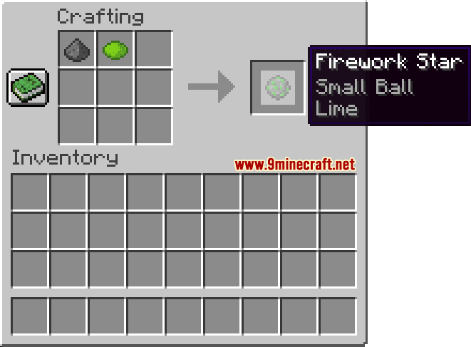 Lime Small Ball Firework Star - Wiki Guide 9