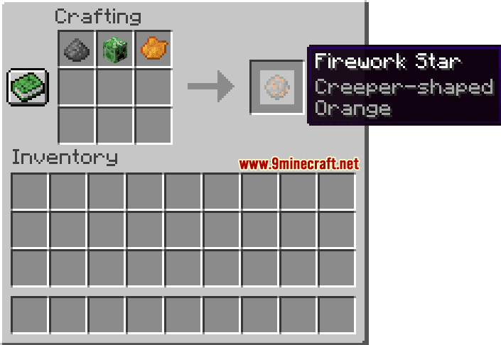 Orange Creeper-Shaped Firework Star - Wiki Guide 8