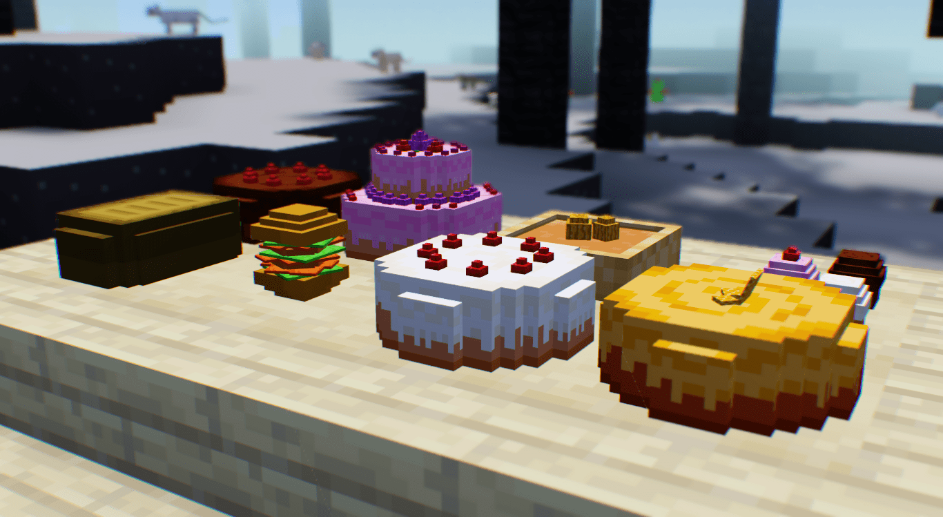 3D Placeable Food Mod (1.20.4, 1.19.4) - Aesthetic Food Items 5