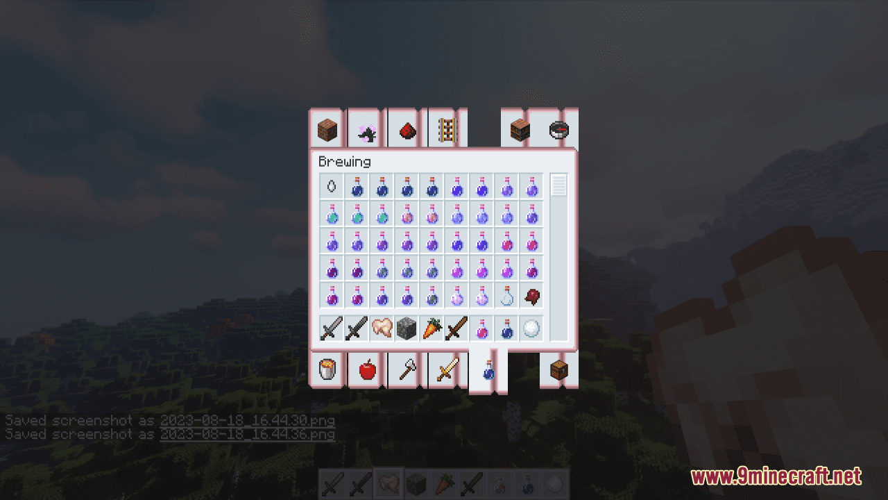 A Silent Voice Custom GUI Resource Pack (1.20.6, 1.20.1) - Texture Pack 7