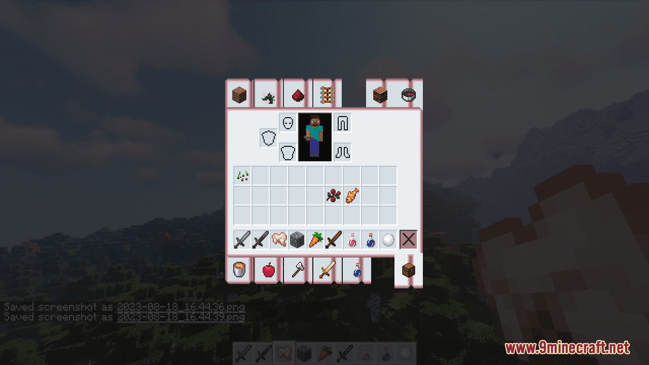 A Silent Voice Custom GUI Resource Pack (1.20.6, 1.20.1) - Texture Pack 8