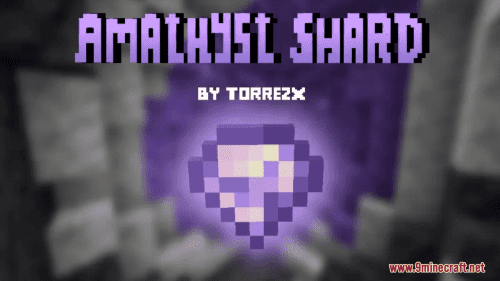 Amathyst Shard Resource Pack (1.20.6, 1.20.1) – Texture Pack Thumbnail