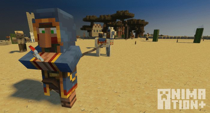 AnimationPlus Resource Pack (1.20, 1.19) - MCPE/Bedrock 26