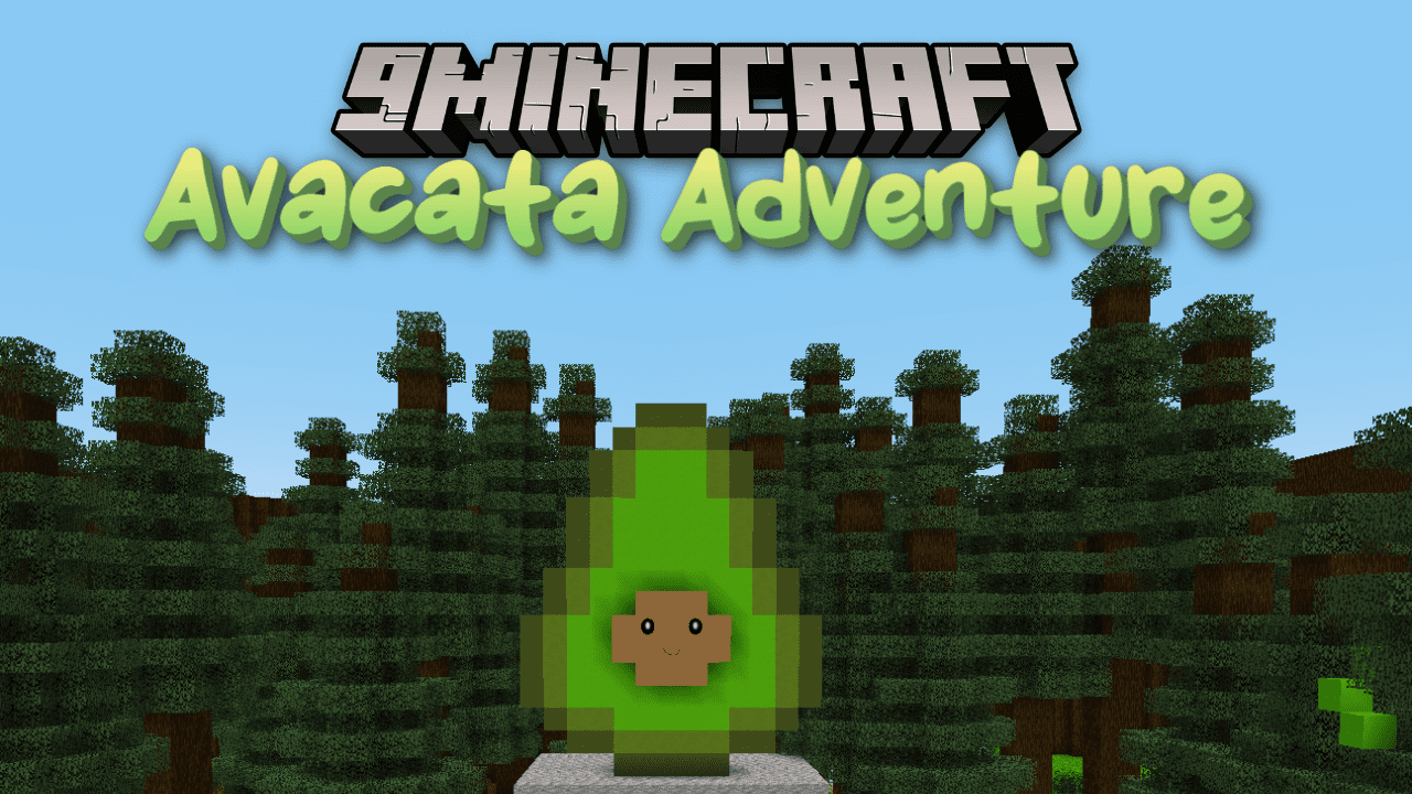 Avacata Adventure Map (1.21.1, 1.20.1) - The Avocado Quest 1