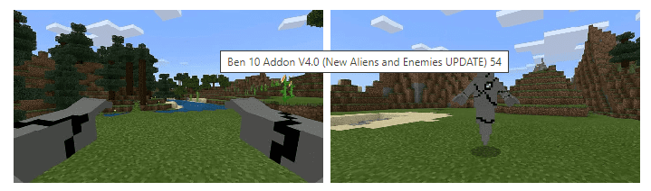 Ben 10 Addon (1.16+) for MCPE/Bedrock Edition 39