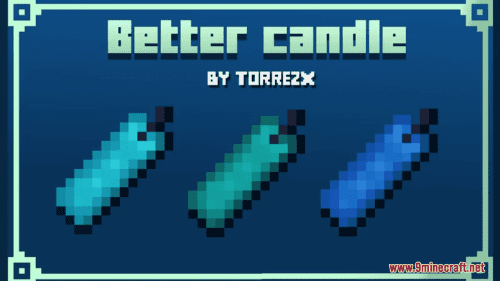 Better Candle Resource Pack (1.20.6, 1.20.1) – Texture Pack Thumbnail