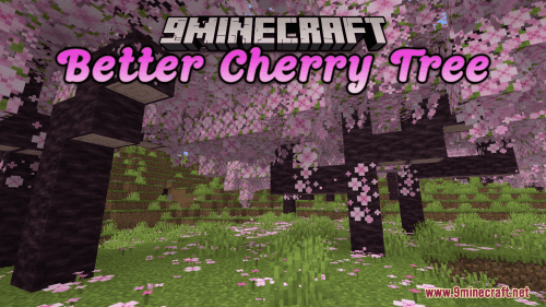 Better Cherry Tree Resource Pack (1.20.6, 1.20.1) – Texture Pack Thumbnail