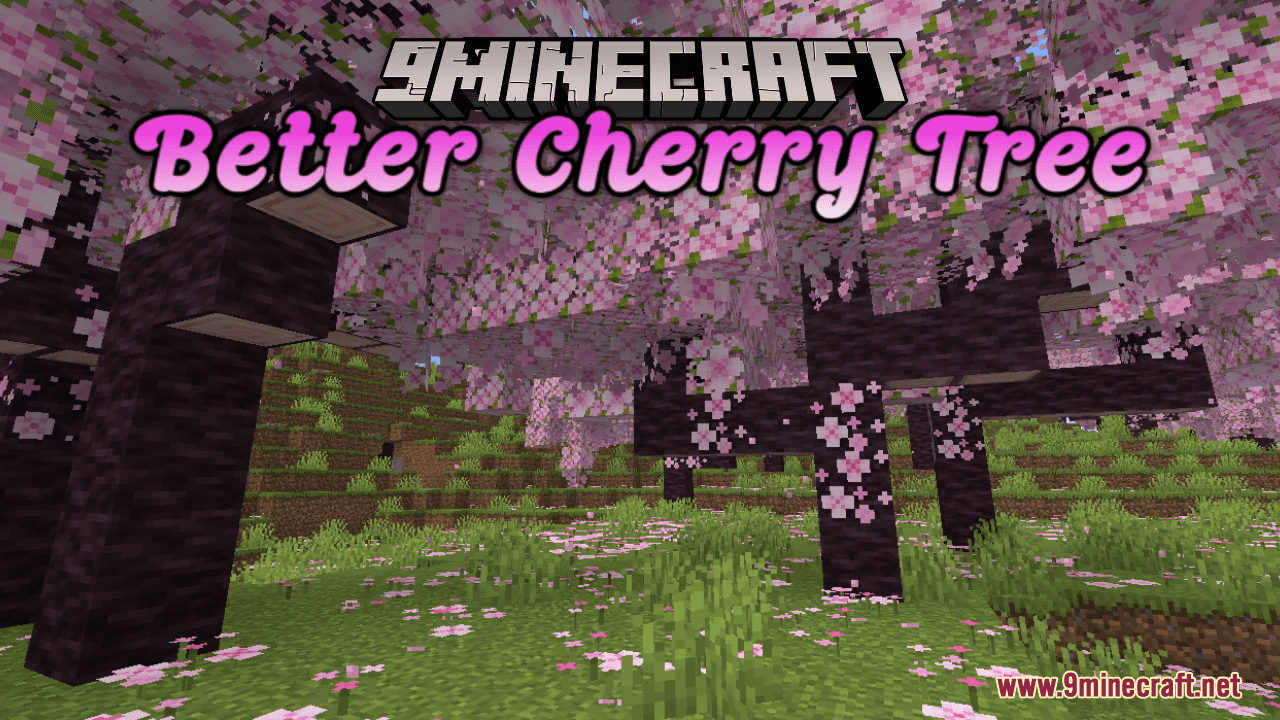 Better Cherry Tree Resource Pack (1.20.6, 1.20.1) - Texture Pack 1