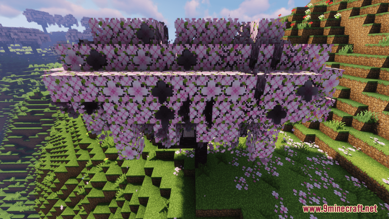 Better Cherry Tree Resource Pack (1.20.6, 1.20.1) - Texture Pack 2