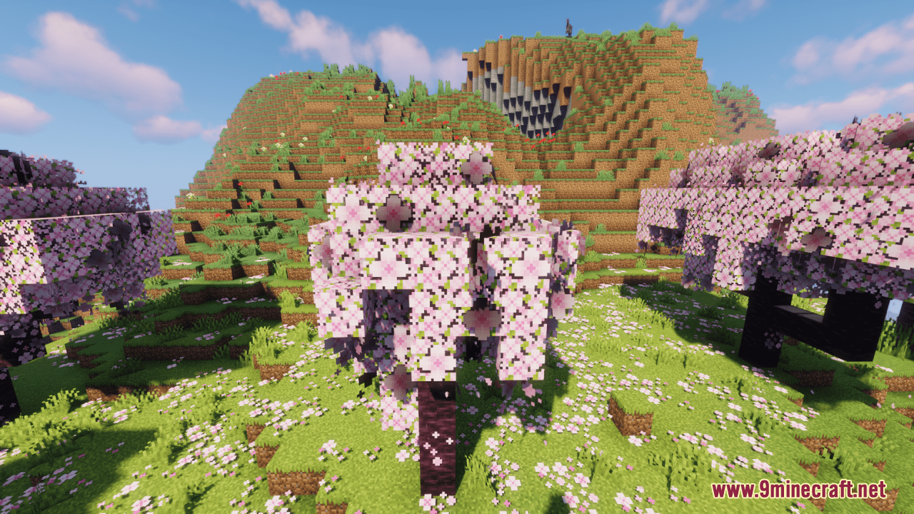 Better Cherry Tree Resource Pack (1.20.6, 1.20.1) - Texture Pack 4