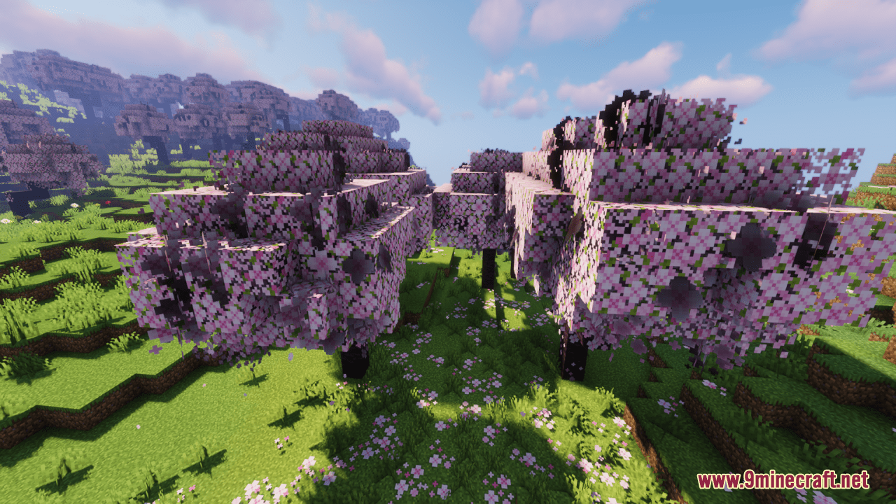 Better Cherry Tree Resource Pack (1.20.6, 1.20.1) - Texture Pack 5