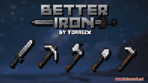 Better Iron Resource Pack (1.20.6, 1.20.1) – Texture Pack Thumbnail