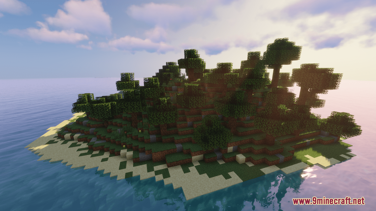 Big Survival Island Map (1.21.1, 1.20.1) - Grand Adventure 7