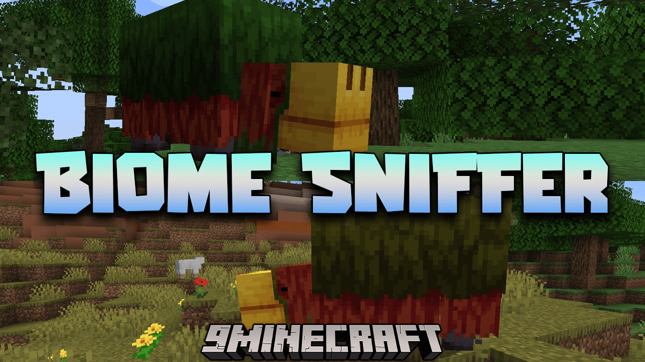 Biome Sniffer Mod (1.20) - A Colorful Twist on Your Furry Friends! 1