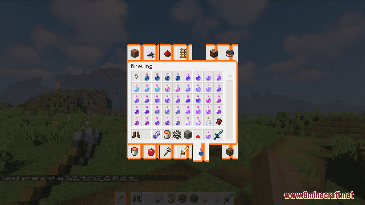 Bleach Custom GUI Resource Pack (1.20.6, 1.20.1) - Texture Pack 7