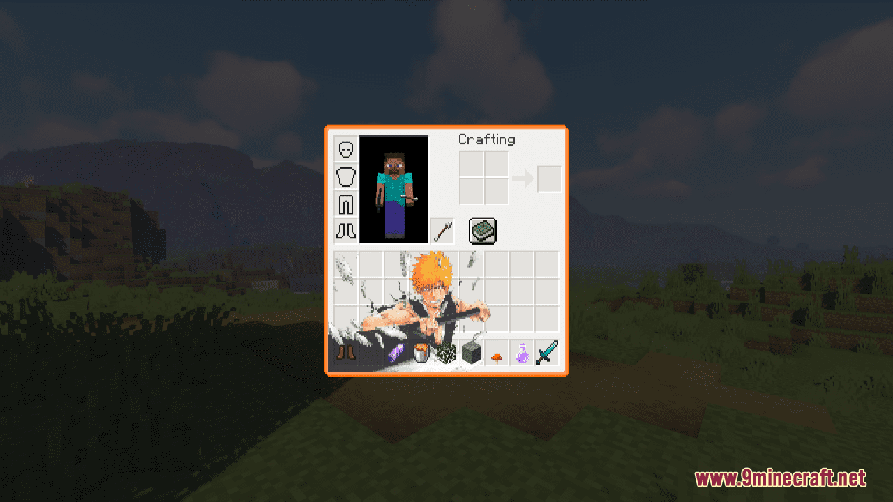 Bleach Custom GUI Resource Pack (1.20.6, 1.20.1) - Texture Pack 10