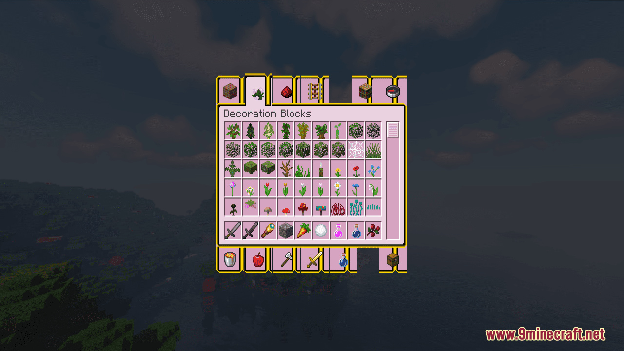 Bocchi the Rock! Custom GUI Resource Pack (1.20.6, 1.20.1) - Texture Pack 7