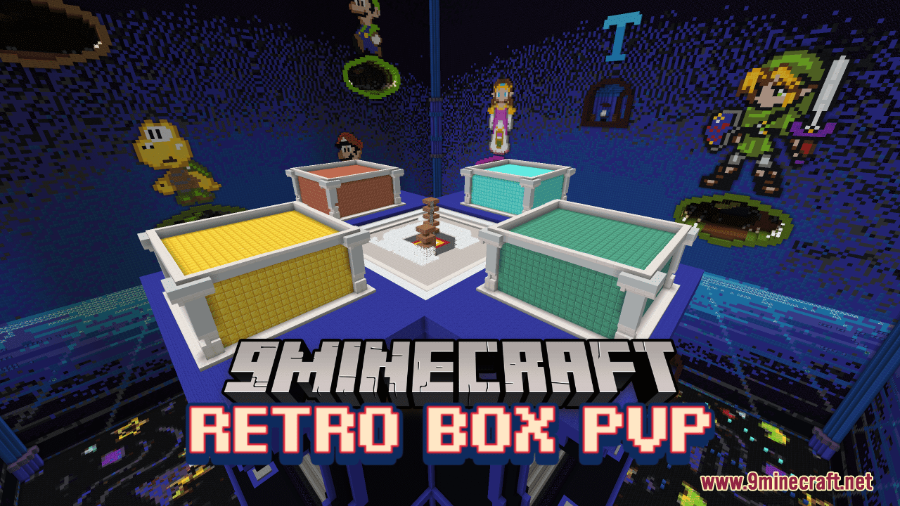 BoxPvP Map (1.20.2, 1.19.4) - Retro Box 1