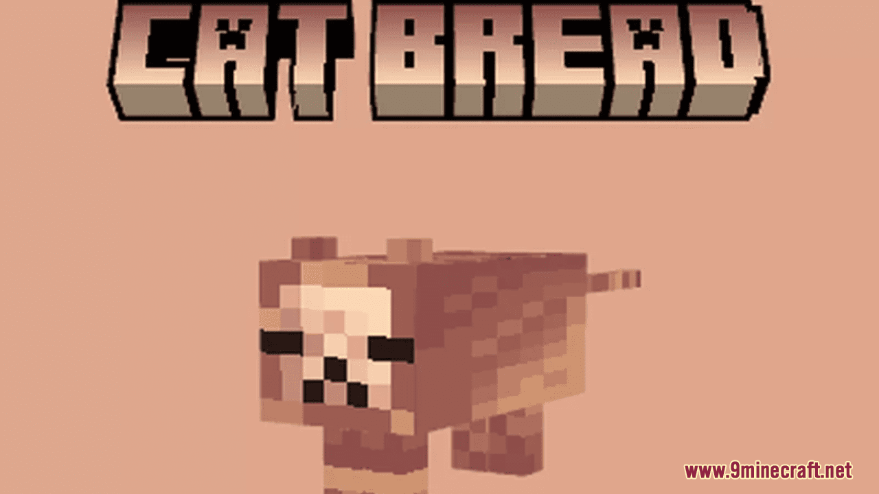 Cat Bread Resource Pack (1.20.6, 1.20.1) - Texture Pack 1