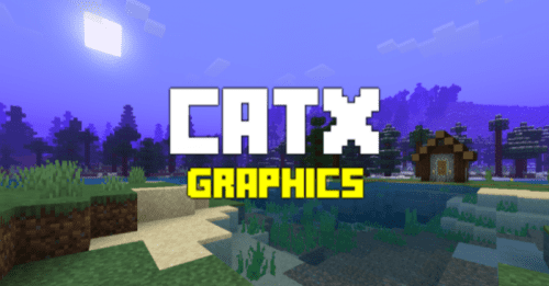 CatX Graphics Texture Pack (1.20, 1.19) – MCPE/Bedrock Thumbnail