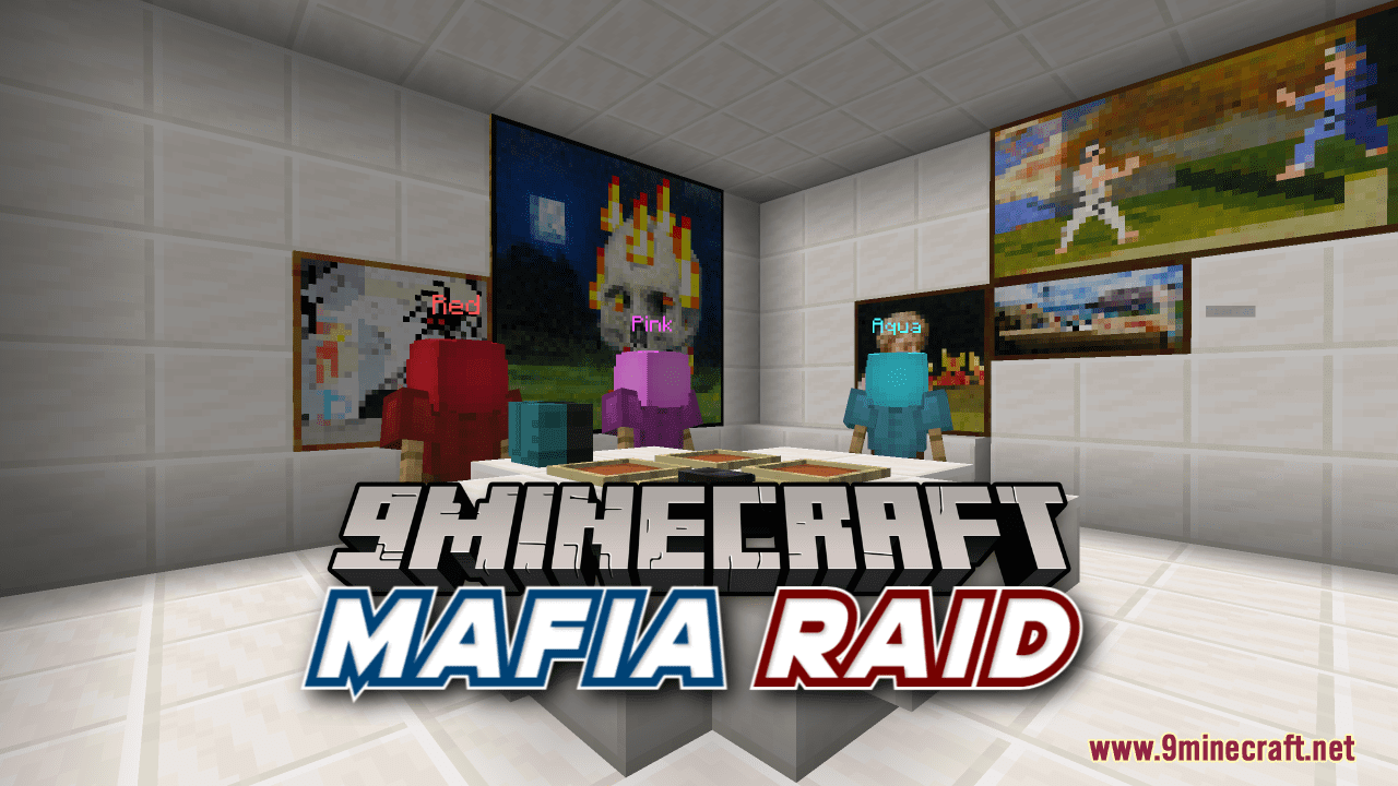 Colours: Mafia Raid Map (1.21.1, 1.20.1) - Mafia's Aftermath 1
