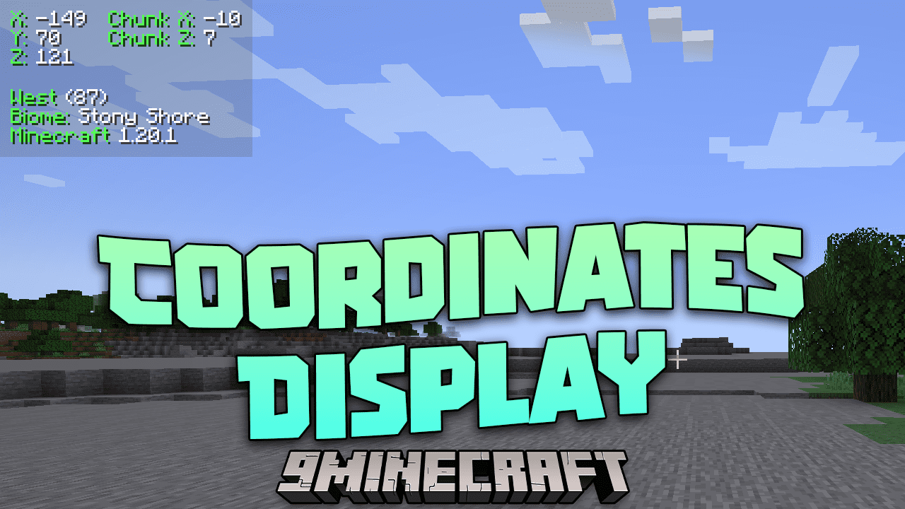 Coordinates Display Mod (1.20.4, 1.19.4) - Minecraft Explorer's Companion 1