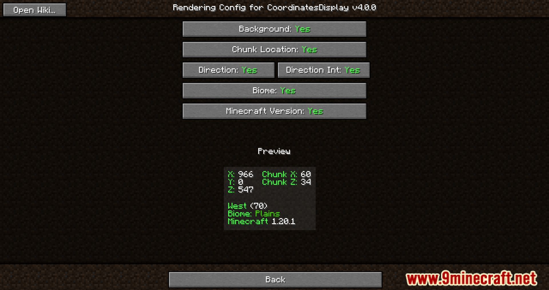 Coordinates Display Mod (1.20.4, 1.19.4) - Minecraft Explorer's Companion 10