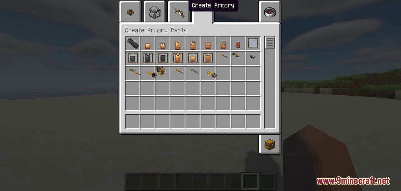 Create Armory Mod (1.19.2, 1.18.2) - Guns and Rockets 10