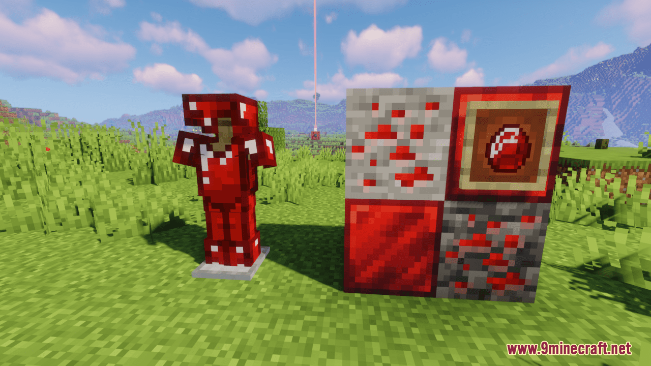 Crimson Diamonds Resource Pack (1.20.6, 1.20.1) - Texture Pack 10