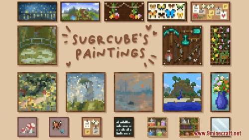 Custom Paintings Resource Pack (1.20.6, 1.20.1) – Texture Pack Thumbnail