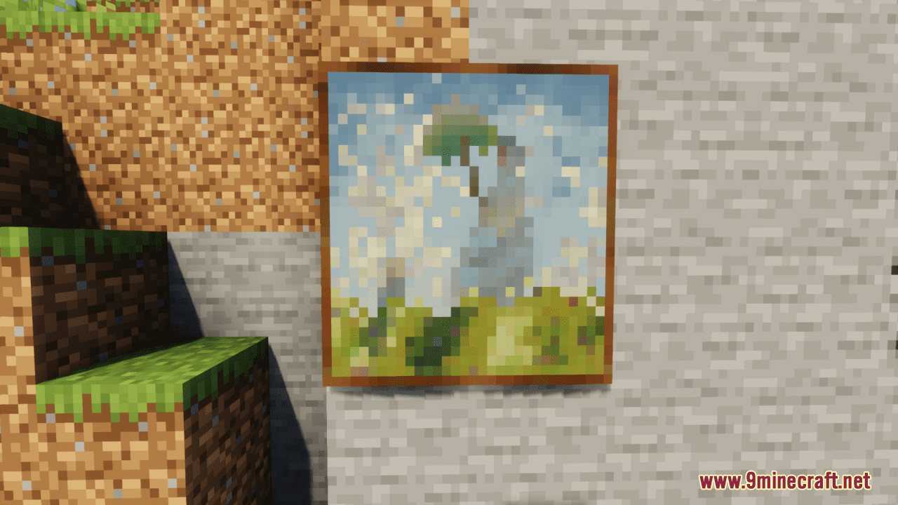 Custom Paintings Resource Pack (1.20.6, 1.20.1) - Texture Pack 2