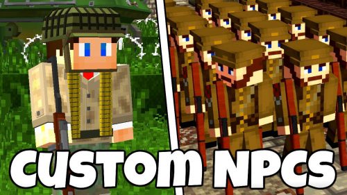 CustomNPC+ Mod (1.7.10) – Backported Features and Original Expansions Thumbnail