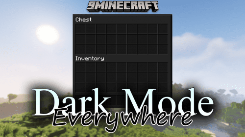 Dark Mode Everywhere Mod (1.21.1, 1.20.1) – Turning the UIs dark Thumbnail