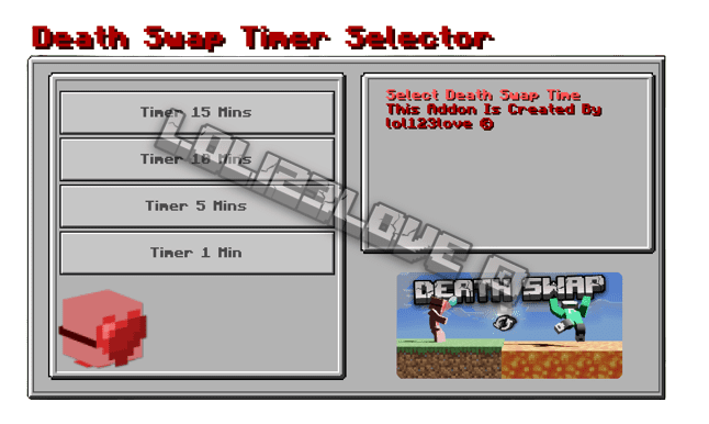 Death Swap Addon (1.20, 1.19) - MCPE/Bedrock Mod 5