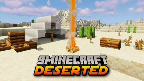 Deserted Map (1.21.1, 1.20.1) – Desert Survival Thumbnail