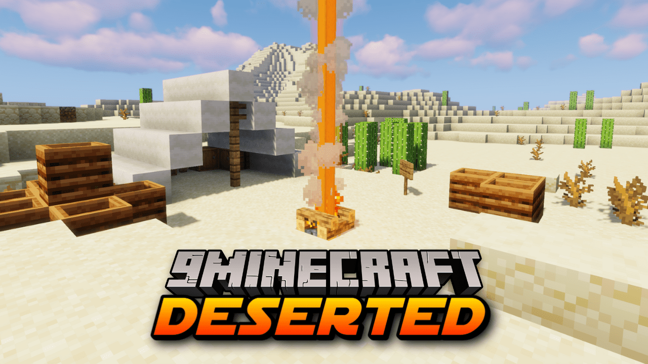 Deserted Map (1.21.1, 1.20.1) - Desert Survival 1