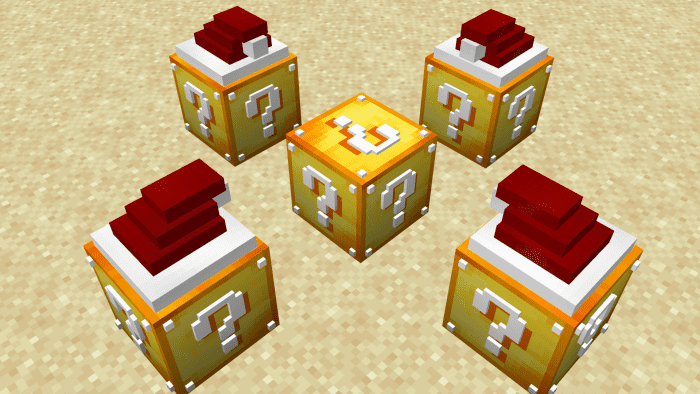 Lucky Blocks Addon (1.20) - MCPE/Bedrock Mod 29